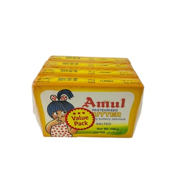 Amul Butter Salted 4 x 100 g