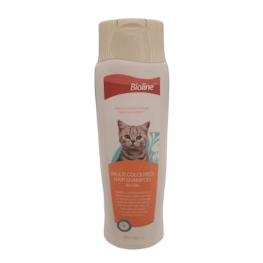 Bioline Multi Colored Shampoo for Cats 200ml