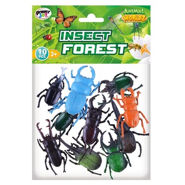 Power Joy Animal Worldz Insect Forest 10 pieces