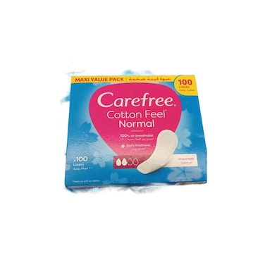 Carefree Cotton Feel Fresh Unscented 100s