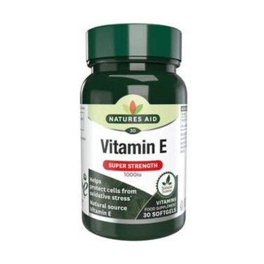 Nature's Aid Vitamin E 1000 IU 30 Pieces