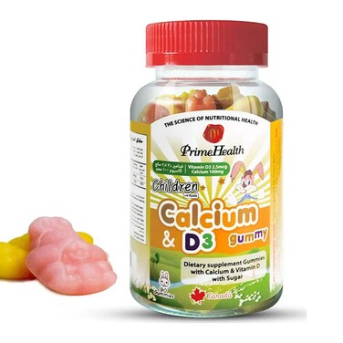 Prime Health Chld Cal&amp;D3 Gumies60' Pieces