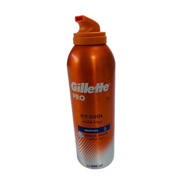 Gillette Ice Cool Menthol Shave Foam 200 ml