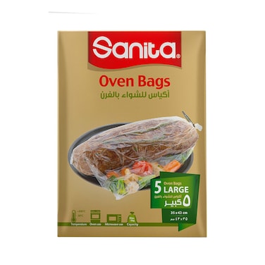 Sanita Oven Bags 5 Oven Bags Large 35x43cm