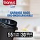Sanita Club Garbage Bags  OXO Biodegradable Heavy Duty X Large 55 Gallons 15 Bags 84x105cm
