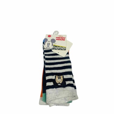 Boys Ankle Socks Mickey 3 Pairs