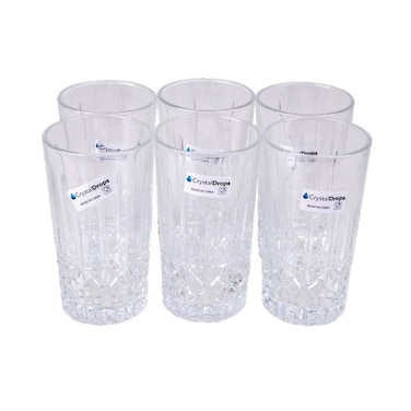 Crysaz Glass Set 6 Pieces 9 Oz