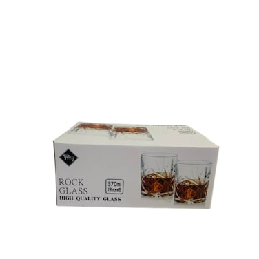 Crysaz Glass Set 13oz 6 Pieces