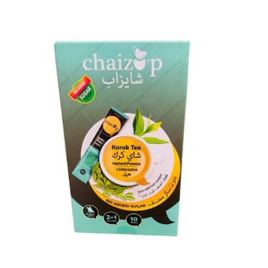 Chaizup Instant Karak Tea Instant Premix Cardamon No Sugar 14 gr