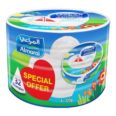 جبنة المراعي للأطفال 4 × 120 جرام