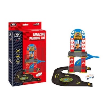 Pjoy Vroom Parking Lot Playset