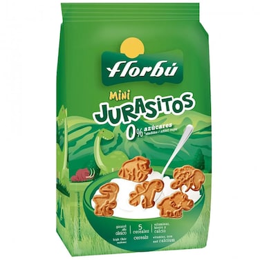Florbu Mini Jurasitos Biscuit No Added Sugar 400g