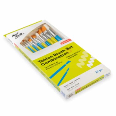 MM Taklon Brush Set Combo 12 Pieces