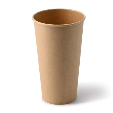 Alhilal Brown Paper Cup 10 Oz