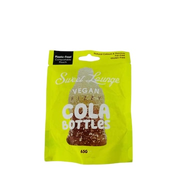Sweet Lounge Vegan Fizzy Cola Bottles 65 gr