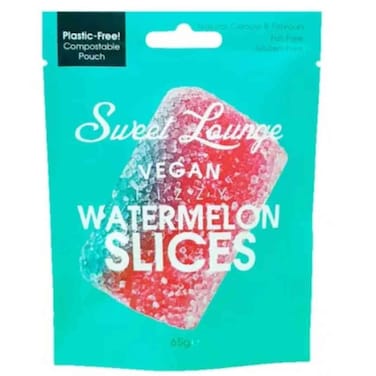 Sweet Lounge Vegan Fizzy Watermelon Slice 65g