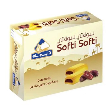 Deemah Softi Softi Date Roll Biscuits 25 Gram 15 Pieces