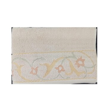 Cannon Flower Border Hand Towel Pink 41x66cm