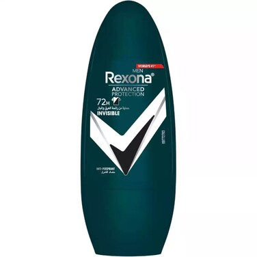 Rexona Anti Perspirant Roll On Deodorant Invisible Black and White 50ml