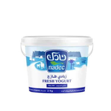 Nadec Fresh Full Cream Yoghurt 2Kg