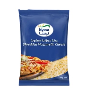 Nyssa Shredded Mozzarella Cheese 180g
