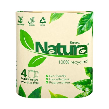 Sanita Natura Toilet Tissue 4 rolls