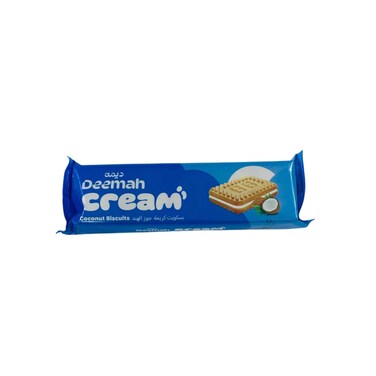 Deemah Cream Biscuit Coconut 68 gr