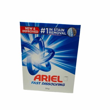 Ariel Stain Remover High Sodium Washing Powder Original 3 kg