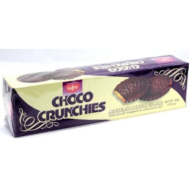 Fibisco Choco Crunchies Chocolate Covered Biscuits 200g