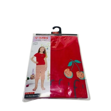 Pyjama Grils V Kids Shorts Sleeve Age 3 to 4 Years