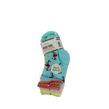Socks Baby Girl Anti Slip Socks 5 Pieces