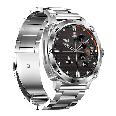 Swiss Military Smart Watch Dom 4 Silver