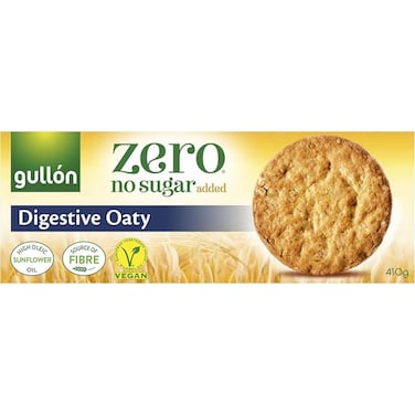 Gullon Zero No Sugar Added Digestive Oaty 410g