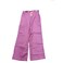 Ladies Pant Satin Pink Size XL