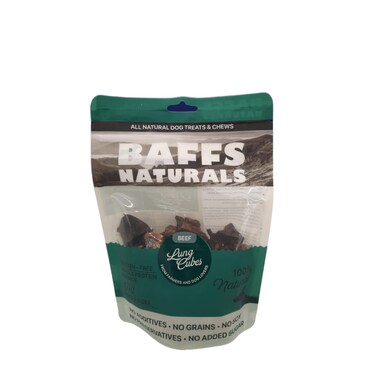 Baffs Naturals Lamb Beef Lamb Cube Gluteen Free Dog Treats and Chews 120g