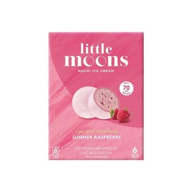 Little Moons Summer Raspberry Mochi Ice Cream 192g