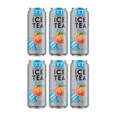 TT Peach Zero Sugar 6x330ml