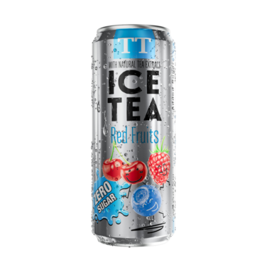 Tea Time Ice Tea Red Fruit Zero Sugar 330 ml