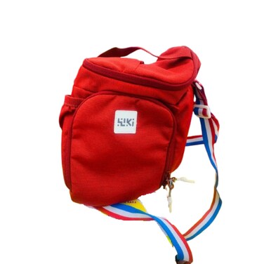 Wildcraft Wiki Foodie Canvas Red Lunch Bag