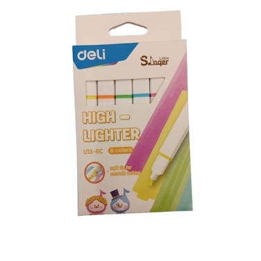 Deli Highlighter Color Set 6 Pieces