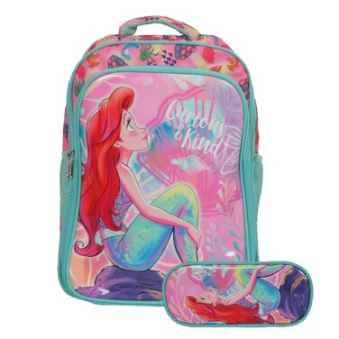 Frozen School Backpack Mermaid Set 16 inch