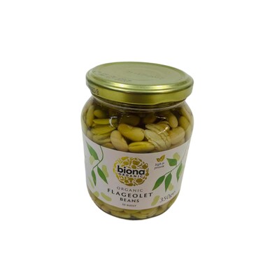 Biona Flageolet Baens Organic Jar 350 gr