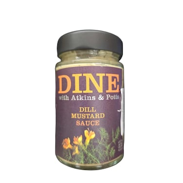 Dine with Atkins and Potts Dill Mustard Sauce 185g