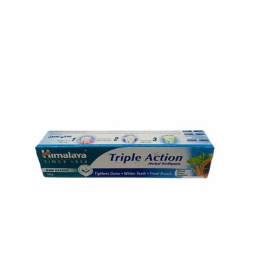 Himalaya Triple Action Herbal Toothpaste 125g