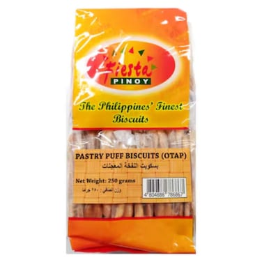 Fiesta Pinoy Pastry Puff Biscuit Otap 250g