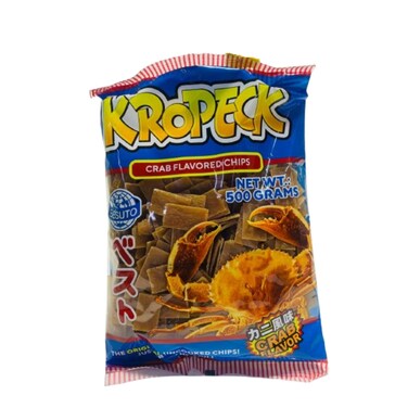 Kropeck Prawn Crackers Crab Flavoured Chips 500 gr