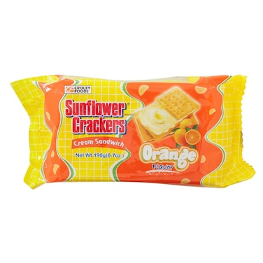 Croley Sunflower Crackers Orange 10x27g