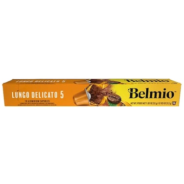 Belmio Lungo Delicato 5 Nespresso Aluminum Capsules 10 pieces