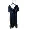 Ladies Bubble Dress Short Sleeve with 4 Button