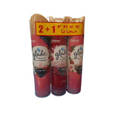 Glade True Scent Air Freshener Peony and Cherry 3 x 300 ml